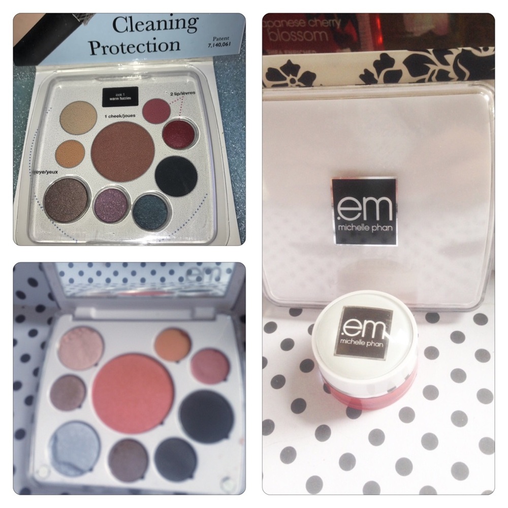 - EM TWO PALETTES & ONE FULL COMPACT SHADOWS BLUSH COLORS NICE